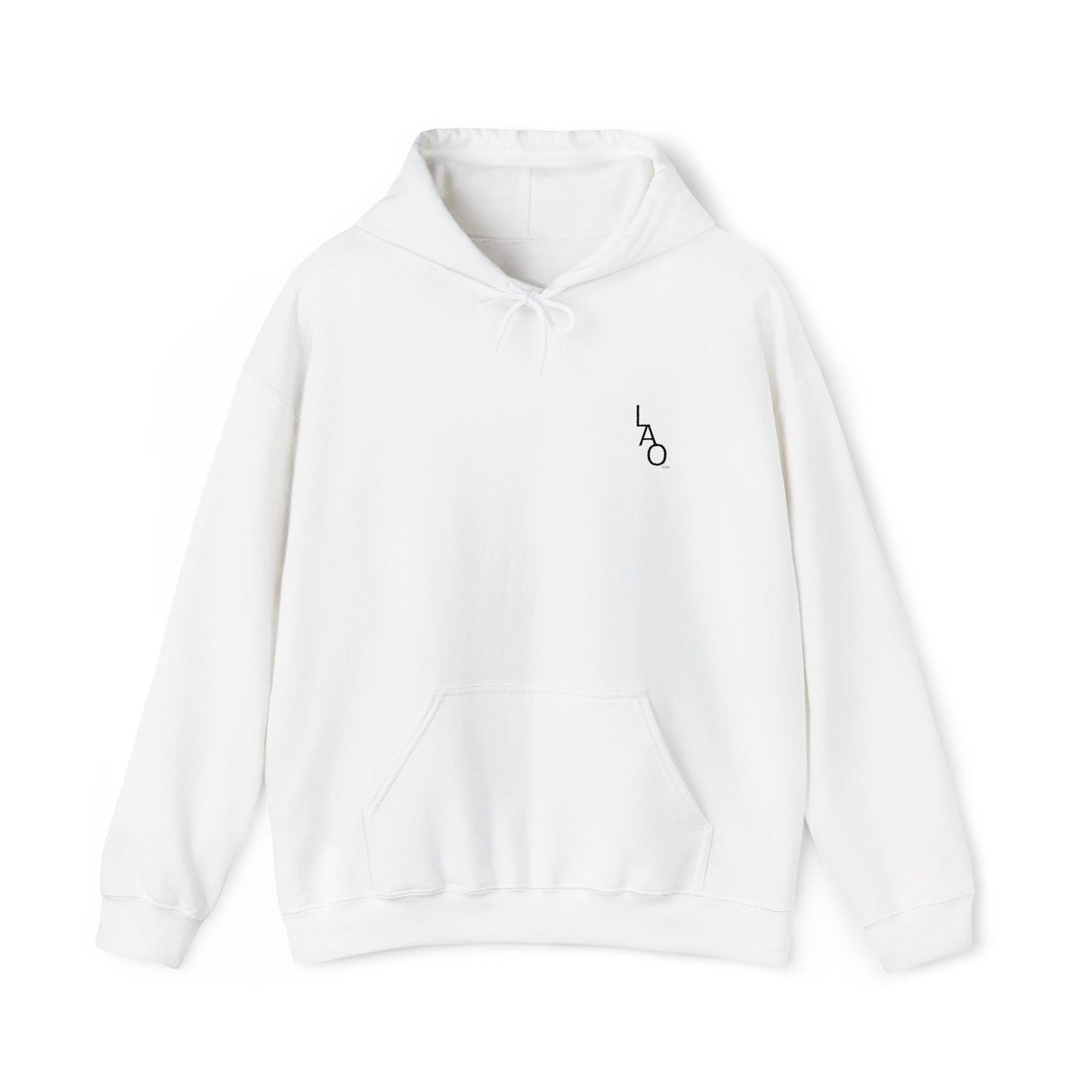 LAO Club Embroidered Hoodie (Black Label)