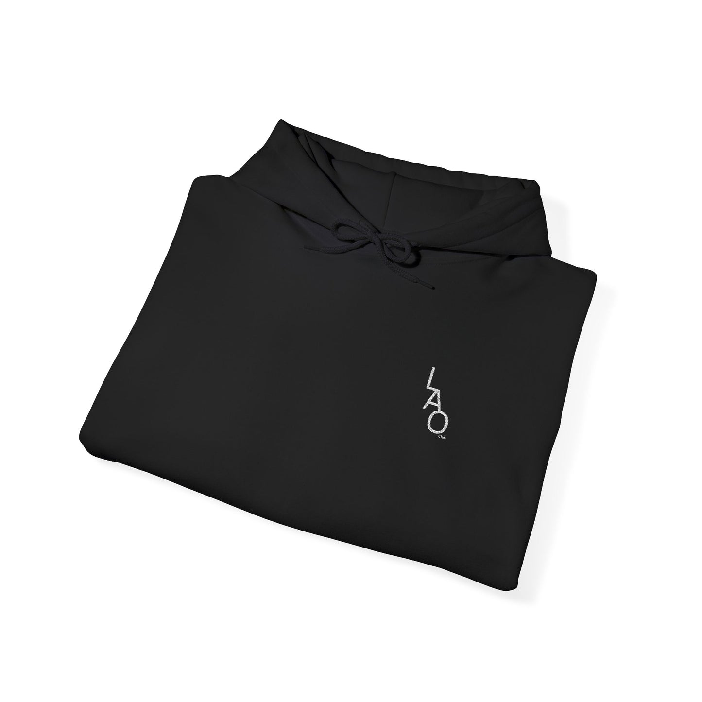LAO Club Embroidered Hoodie (White Label)
