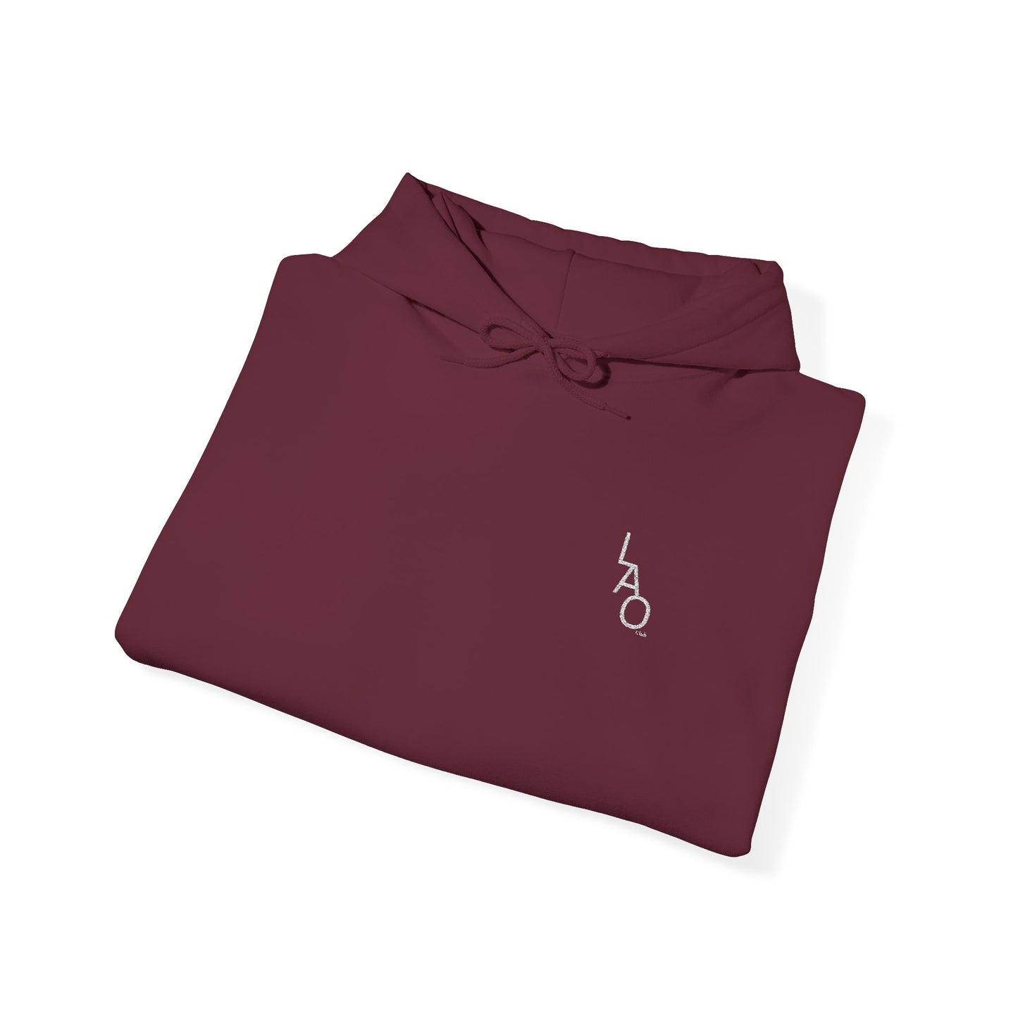 LAO Club Embroidered Hoodie (White Label)