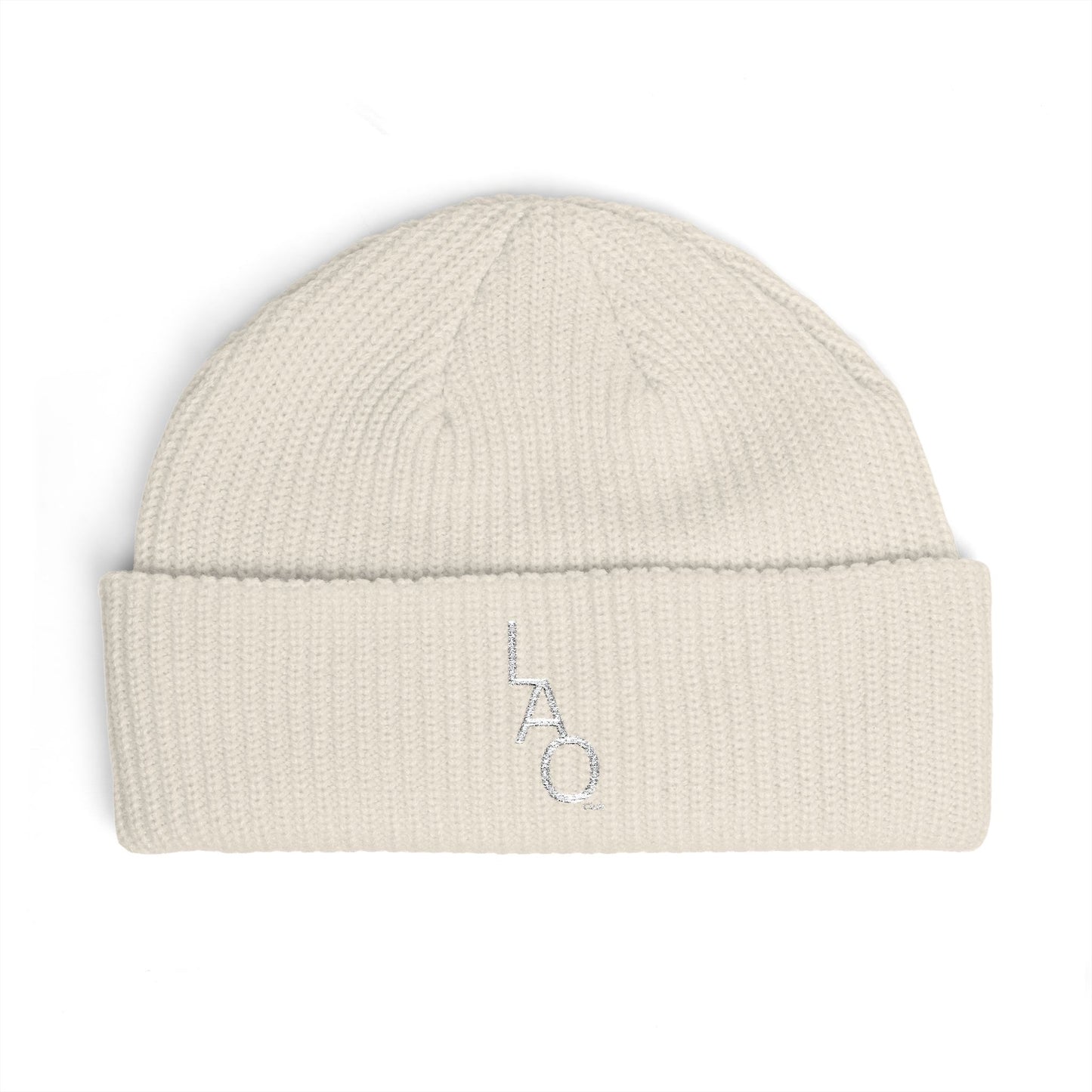 LAO Club Embroidered Cuff Beanie