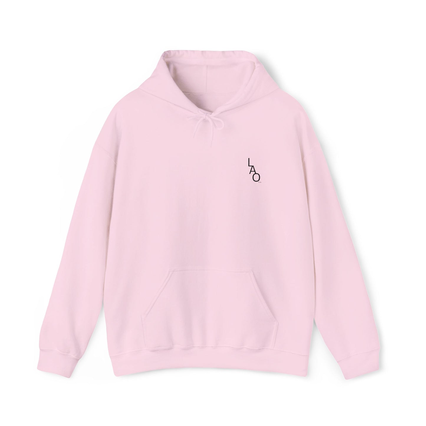 LAO Club Embroidered Hoodie (Black Label)