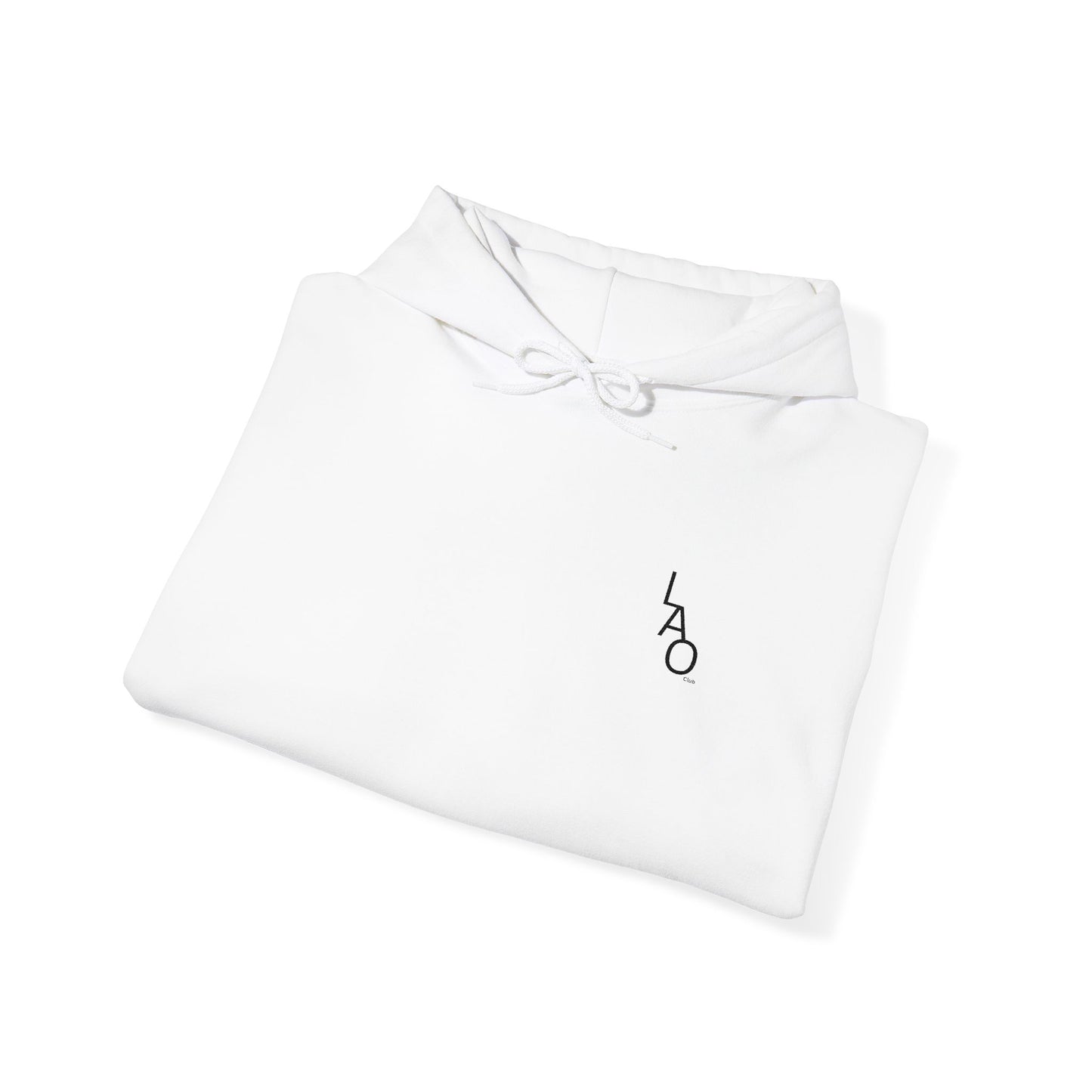 LAO Club Embroidered Hoodie (Black Label)